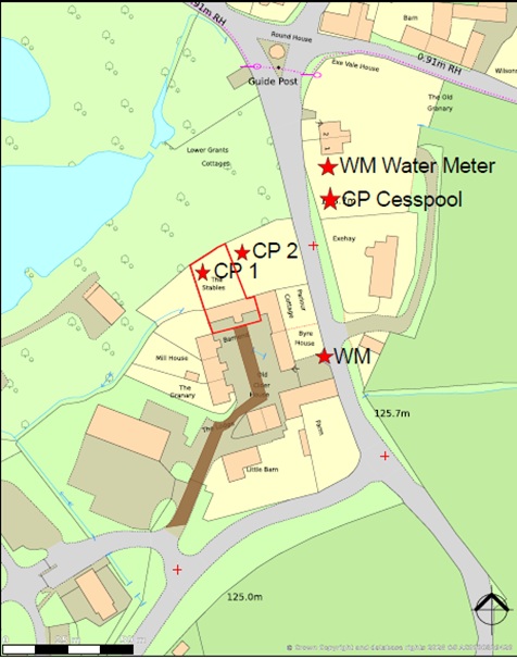 Lot: 125 - THREE-BEDROOM SEMI-DETACHED HOUSE SITUATED WITHIN HIGHER GRANTS FARM - Location Plan